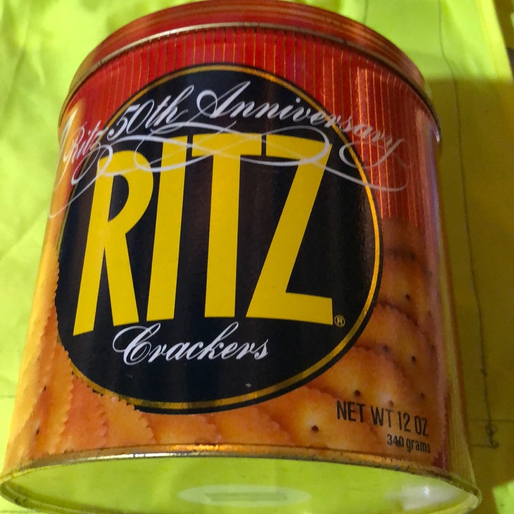 Ritz Crackers metal containers 50 Anniversary